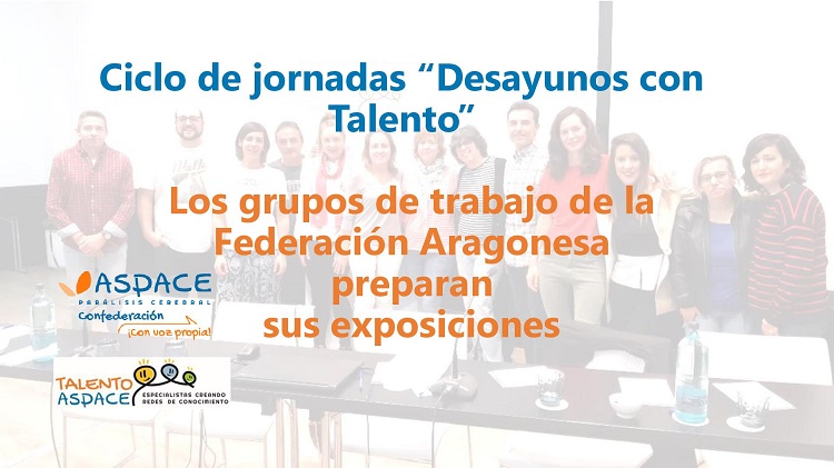 Desayunos con Talento: los grupos de la Federación Aragonesa preparan sus exposiciones 