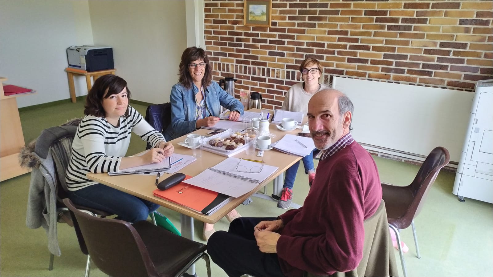 Federación Aragonesa: segunda reunión presencial del grupo de trabajo de Comunicación de Talento ASPACE 