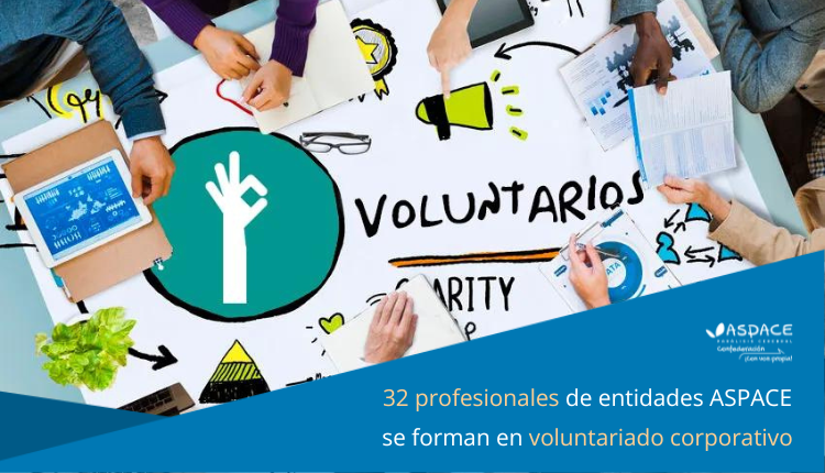 32 profesionales de entidades ASPACE se forman en voluntariado corporativo 