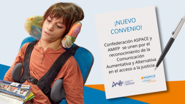  Nos unimos a la Asociación a favor de Personas con Discapacidad de la Policía Nacional (AMIFP) para reivindicar el reconocimiento de la Comunicación Aumentativa y Alternativa en el acceso a la justicia
