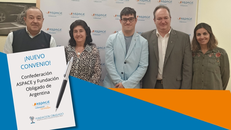 Confederación ASPACE y la entidad argentina Fundación Obligado colaborarán en iniciativas para mejorar la calidad de vida de las personas con parálisis cerebral  
