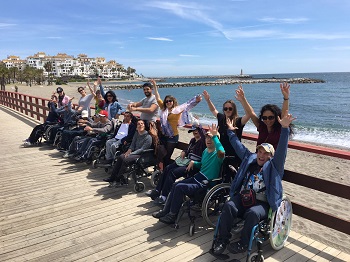 Más de 200 personas con parálisis cerebral de entidades ASPACE participarán en los turnos de primavera de nuestro programa de Ocio y Turismo Accesible 2018