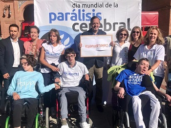 Personas con parálisis cerebral de toda España se movilizan para reivindicar sus derechos y lograr su inclusión real