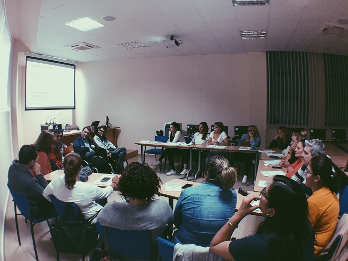 Hablamos con las profesionales Silvia García de AMAPPACE, Rebeca Alonso de ATENPACE y Mª Carmen Fernández de ASPACE Sevilla sobre su experiencia en los cursos de formación de Desarrollo del Conocimiento ASPACE