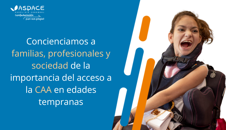 Comenzamos un proyecto de concienciación sobre la importancia del acceso a la Comunicación Aumentativa y Alternativa de menores con parálisis cerebral en edades tempranas